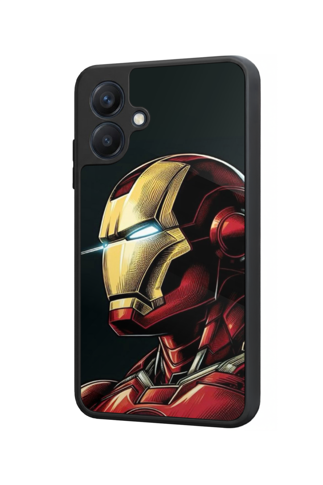 Samsung Galaxy A07 Uyumlu  Iron Man ( Demir Adam ) Tasarımlı Glossy Premium Kılıf