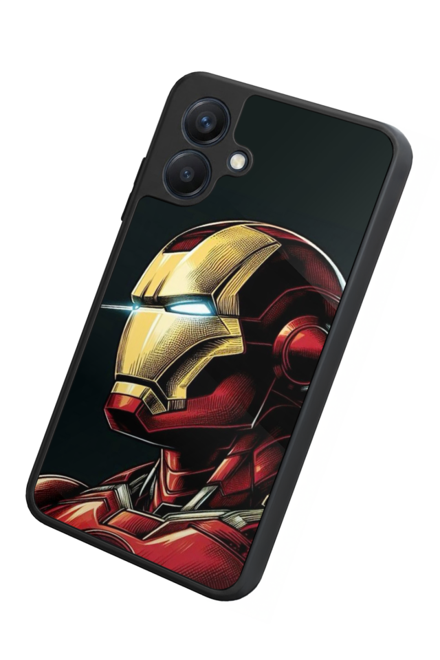 Samsung Galaxy A07 Uyumlu  Iron Man ( Demir Adam ) Tasarımlı Glossy Premium Kılıf