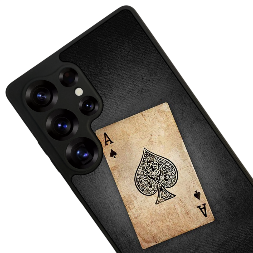 Samsung Galaxy S25 Ultra Uyumlu Kart Tasarımlı Glossy Premium Kılıf