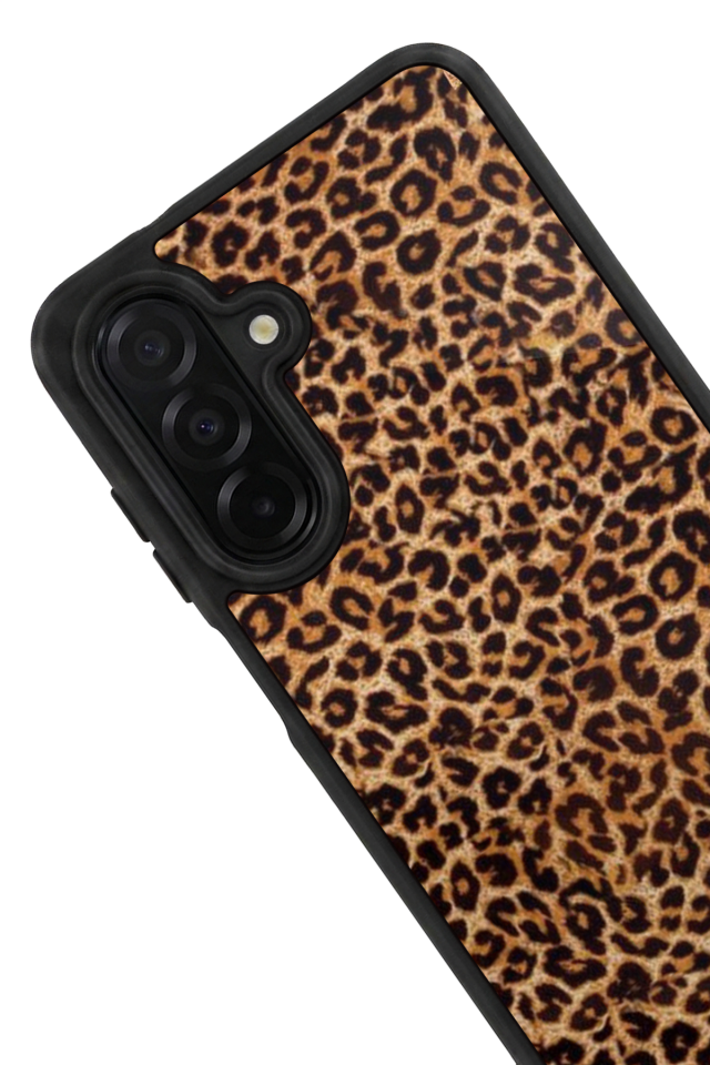 Samsung Galaxy A36 Uyumlu Leopar Tasarımlı Glossy Premium Kılıf