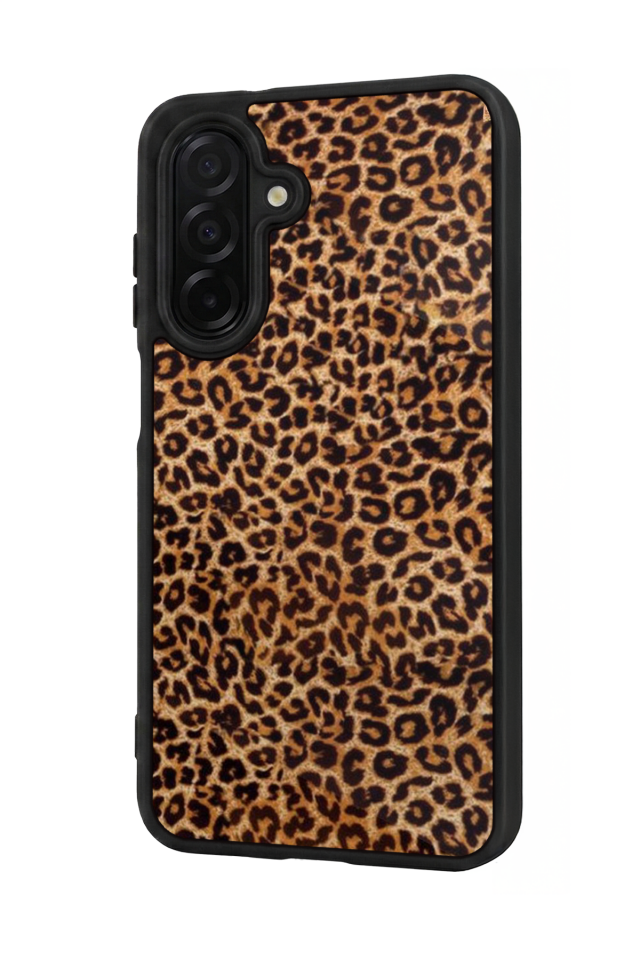 Samsung Galaxy A36 Uyumlu Leopar Tasarımlı Glossy Premium Kılıf