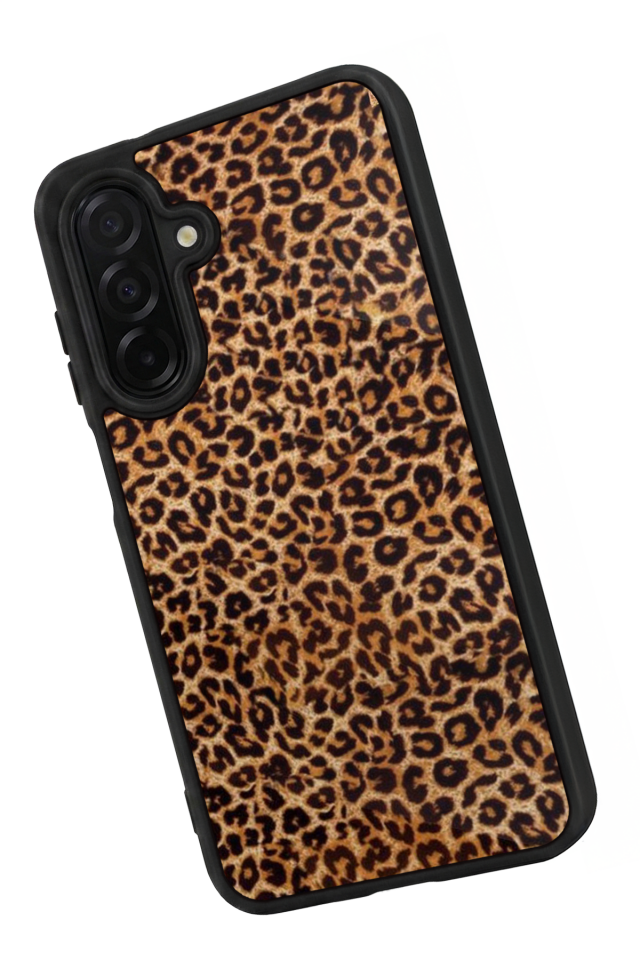 Samsung Galaxy A36 Uyumlu Leopar Tasarımlı Glossy Premium Kılıf