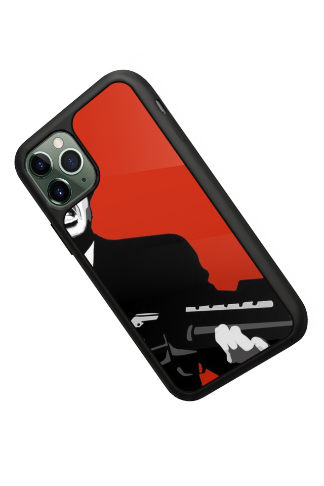 iPhone 11 Pro Uyumlu Scarface Tasarımlı Glossy Premium Kılıf