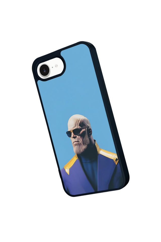 iPhone 16E Uyumlu Thanos Tasarımlı Glossy Premium Kılıf