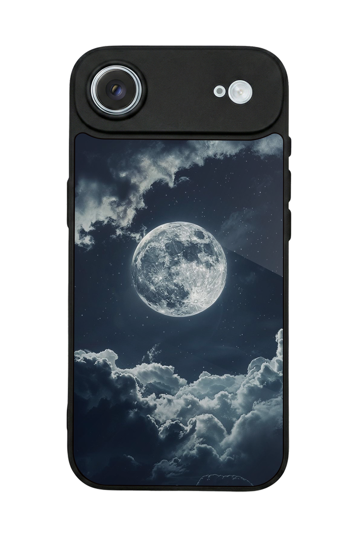 iPhone 17 Air Uyumlu Ay Tasarımlı Glossy Premium Kılıf
