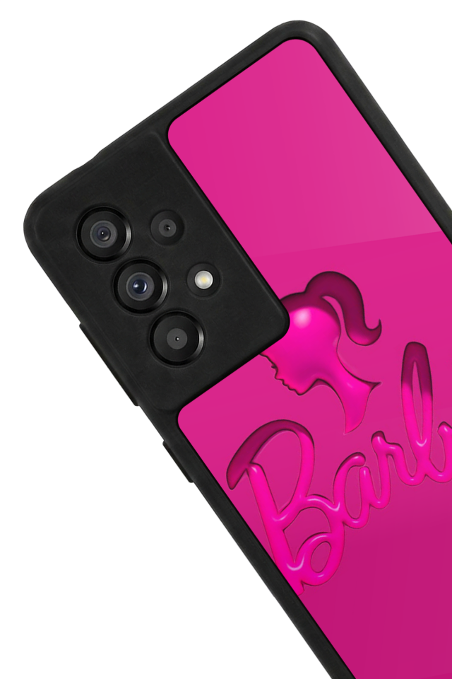 Samsung Galaxy A73 Uyumlu Barbie Tasarımlı Glossy Premium Kılıf