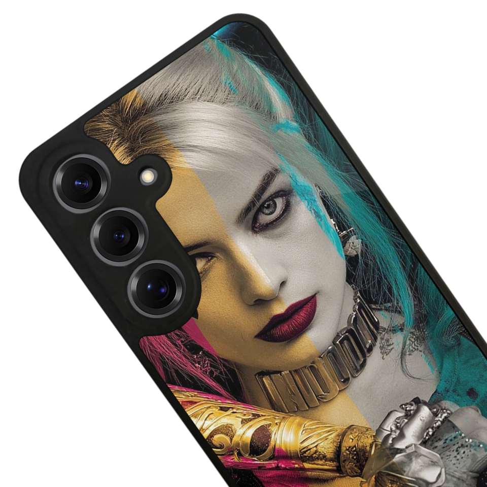 Samsung Galaxy S25 Uyumlu HarleyQueen Tasarımlı Glossy Premium Kılıf