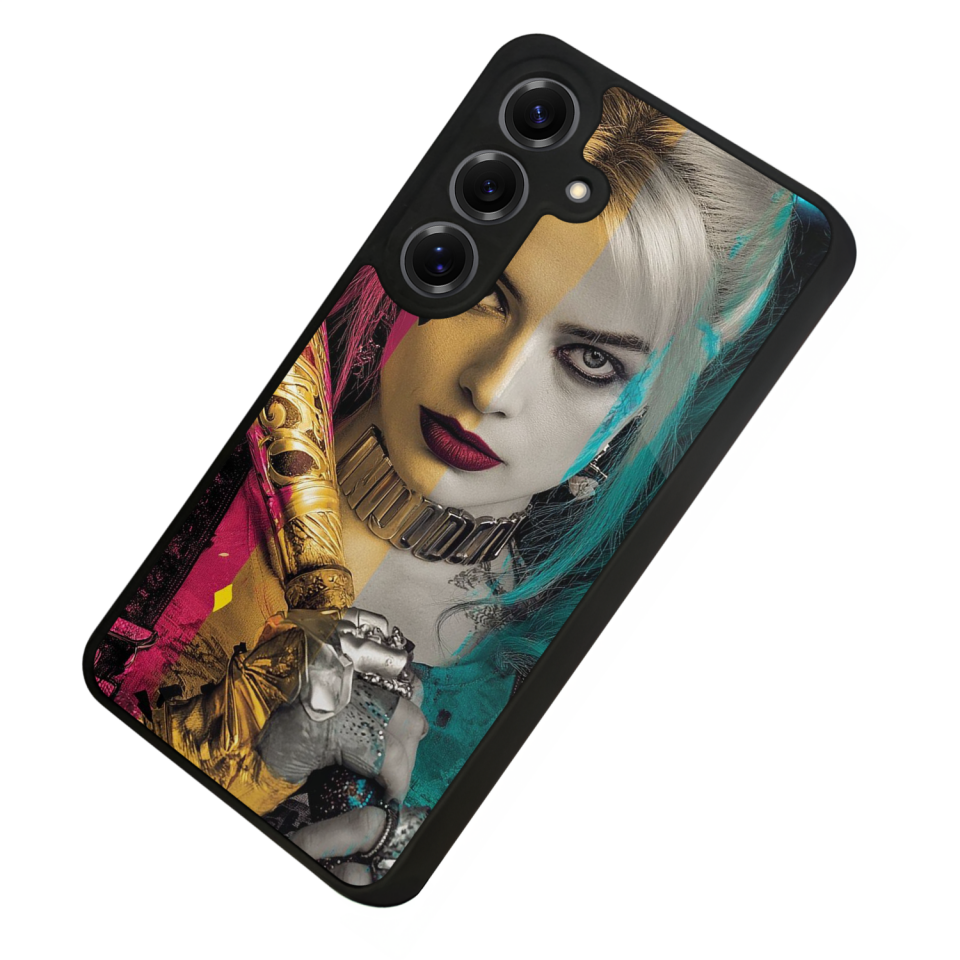 Samsung Galaxy S25 Uyumlu HarleyQueen Tasarımlı Glossy Premium Kılıf
