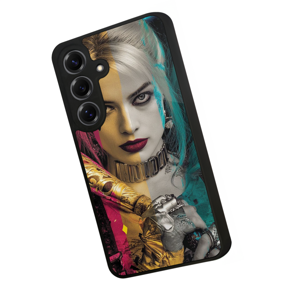 Samsung Galaxy S25 Uyumlu HarleyQueen Tasarımlı Glossy Premium Kılıf
