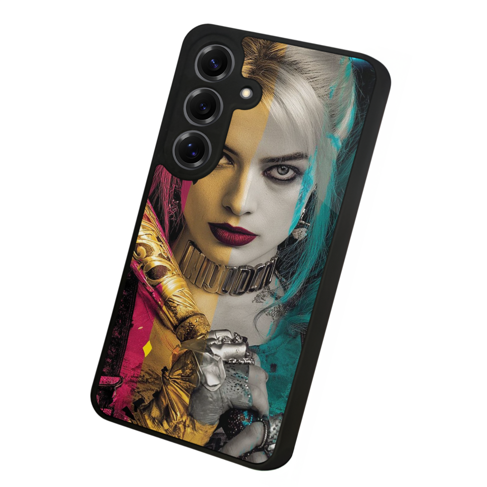 Samsung Galaxy S25 Uyumlu HarleyQueen Tasarımlı Glossy Premium Kılıf