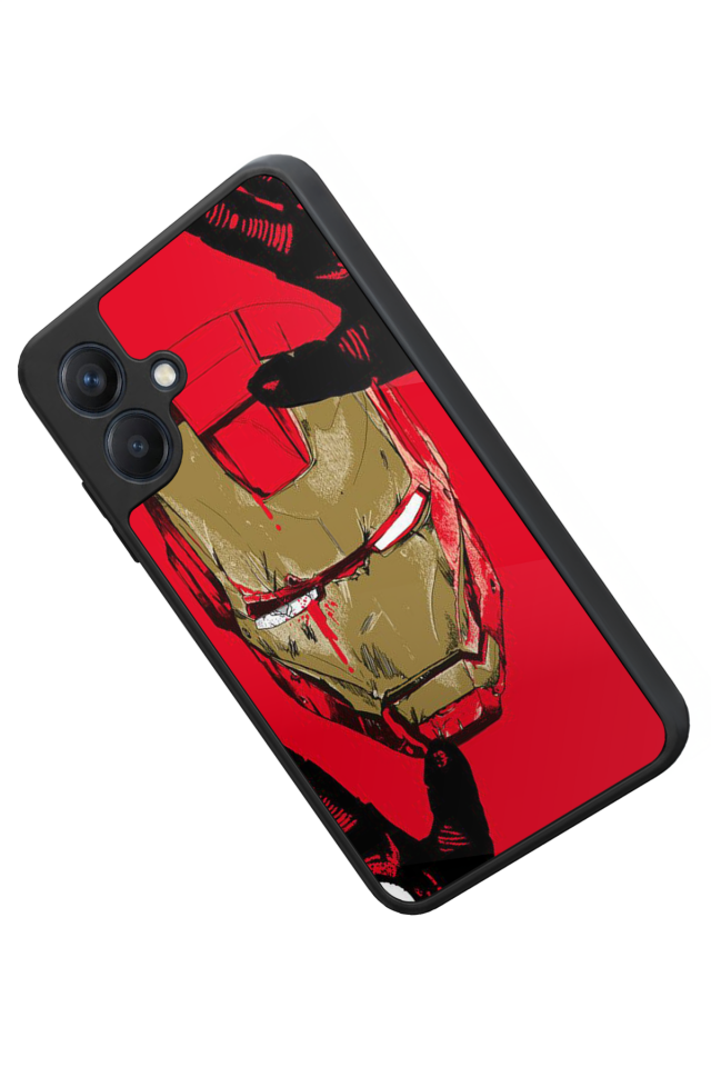 Samsung Galaxy A07 Uyumlu  Iron Man ( Demir Adam ) Tasarımlı Glossy Premium Kılıf