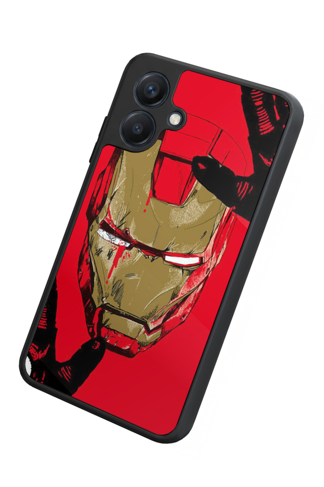 Samsung Galaxy A07 Uyumlu  Iron Man ( Demir Adam ) Tasarımlı Glossy Premium Kılıf