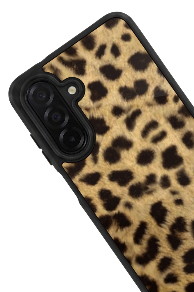 Samsung Galaxy A36 Uyumlu Leopar Tasarımlı Glossy Premium Kılıf