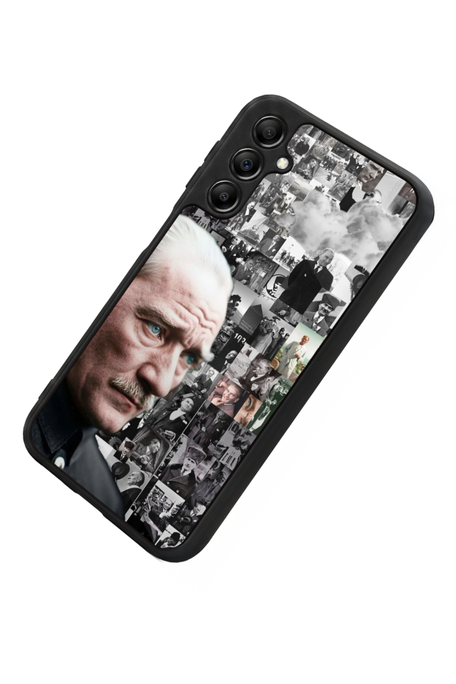 Samsung Galaxy A14 Uyumlu Mustafa Kemal Ataturk Tasarımlı Glossy Premium Kılıf