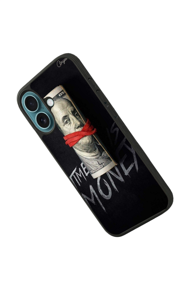 iPhone 16 Uyumlu Para Tasarımlı Glossy Premium Kılıf