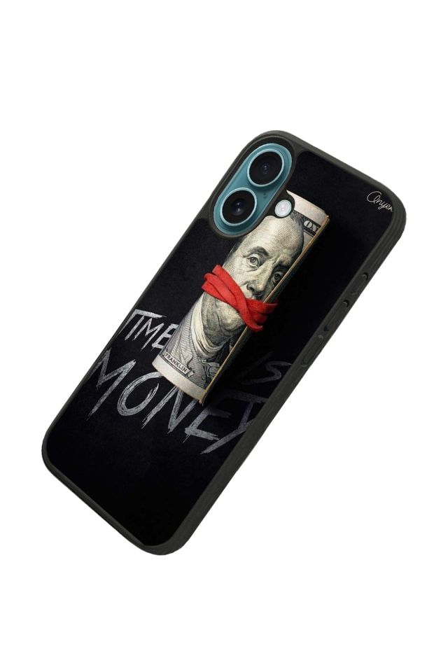 iPhone 16 Uyumlu Para Tasarımlı Glossy Premium Kılıf