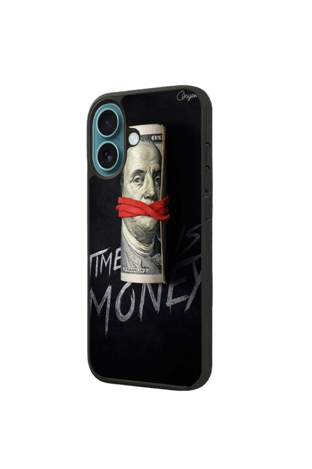 iPhone 16 Uyumlu Para Tasarımlı Glossy Premium Kılıf