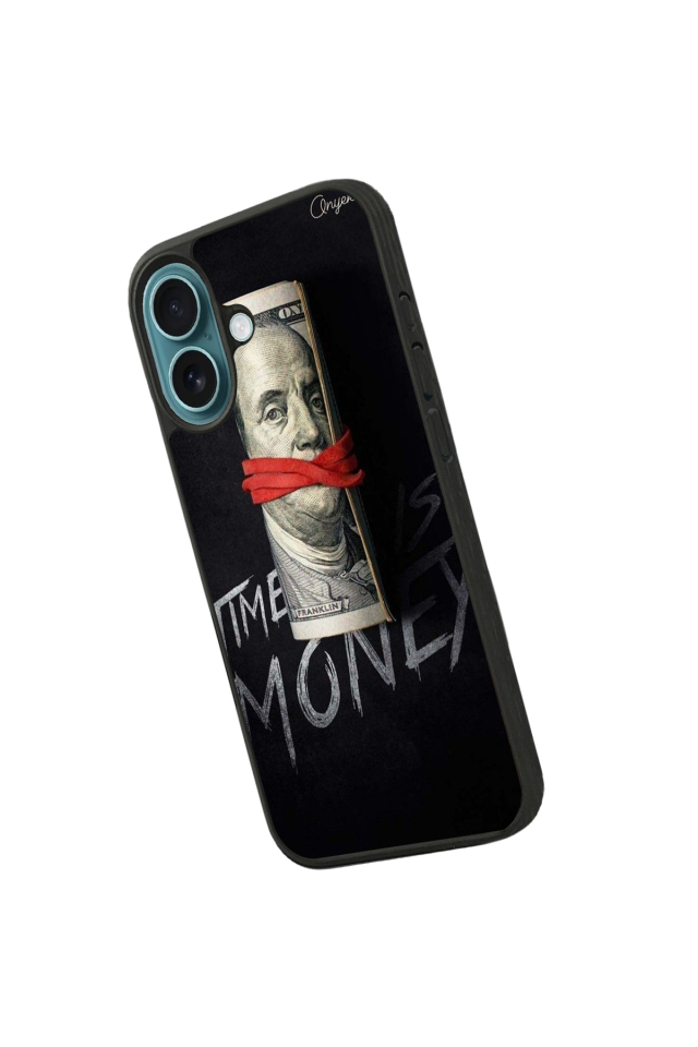 iPhone 16 Uyumlu Para Tasarımlı Glossy Premium Kılıf