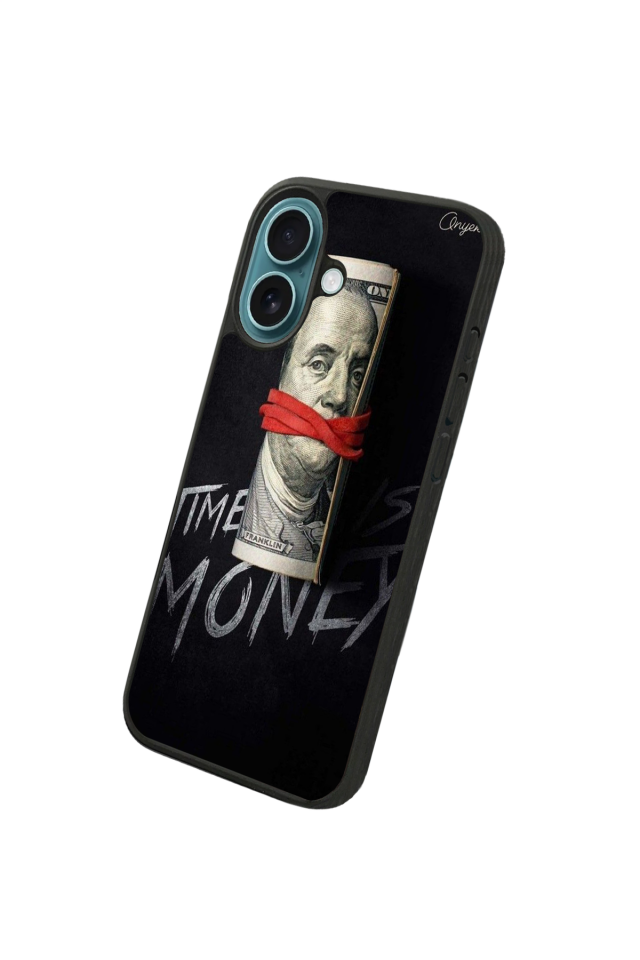 iPhone 16 Uyumlu Para Tasarımlı Glossy Premium Kılıf