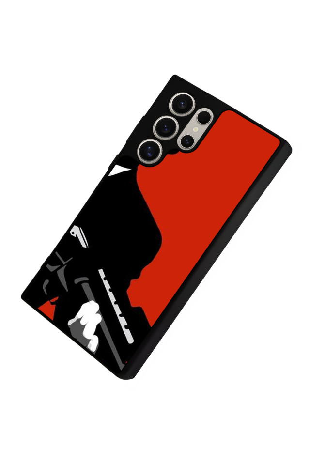 Samsung Galaxy S23 Ultra Uyumlu Scarface Tasarımlı Glossy Premium Kılıf