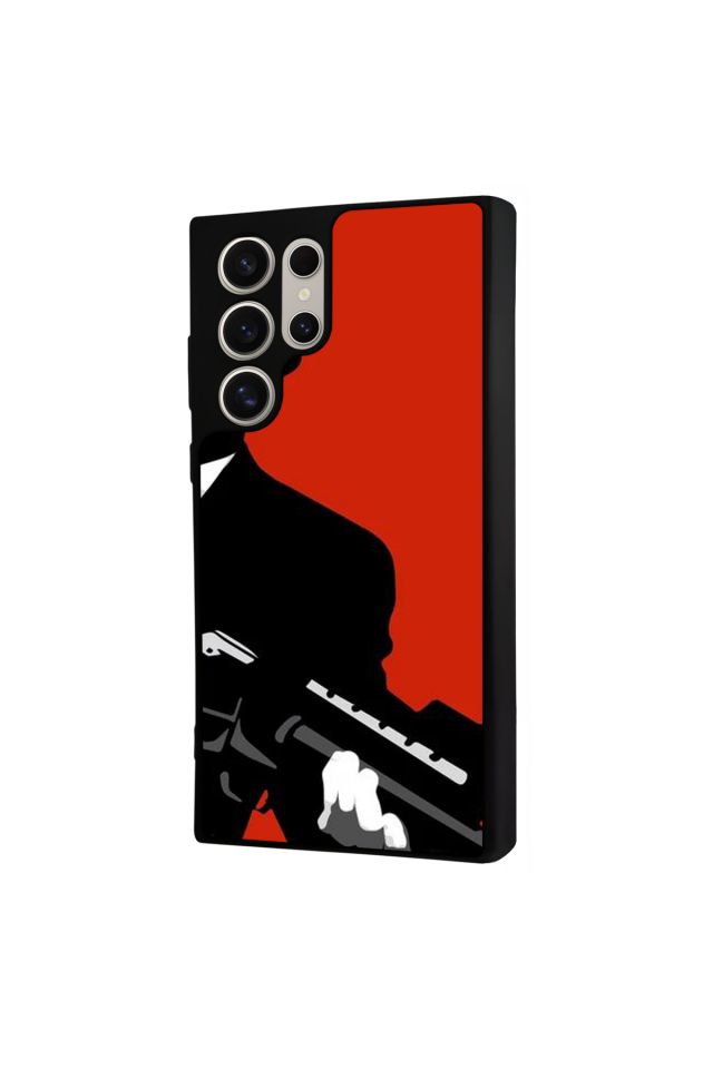 Samsung Galaxy S23 Ultra Uyumlu Scarface Tasarımlı Glossy Premium Kılıf