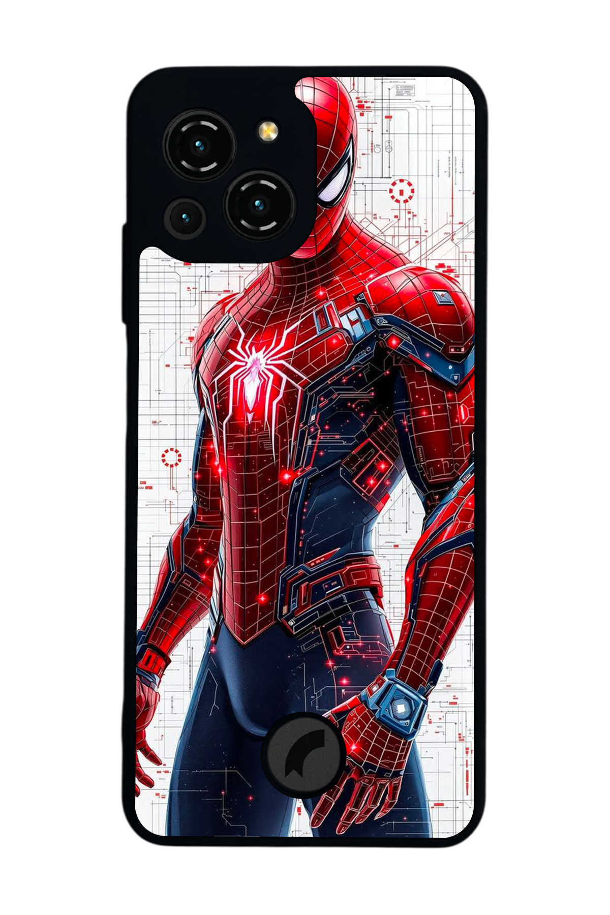 Reeder S23 Pro Max Uyumlu Spider Man ( Örümcek Adam ) Tasarımlı Glossy Premium Kılıf