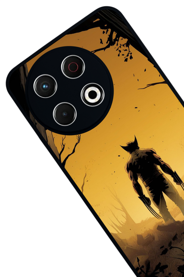 Tecno Spark 30 Pro Uyumlu Wolverine Tasarımlı Glossy Premium Kılıf
