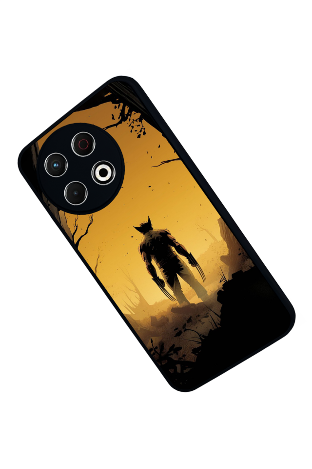 Tecno Spark 30 Pro Uyumlu Wolverine Tasarımlı Glossy Premium Kılıf