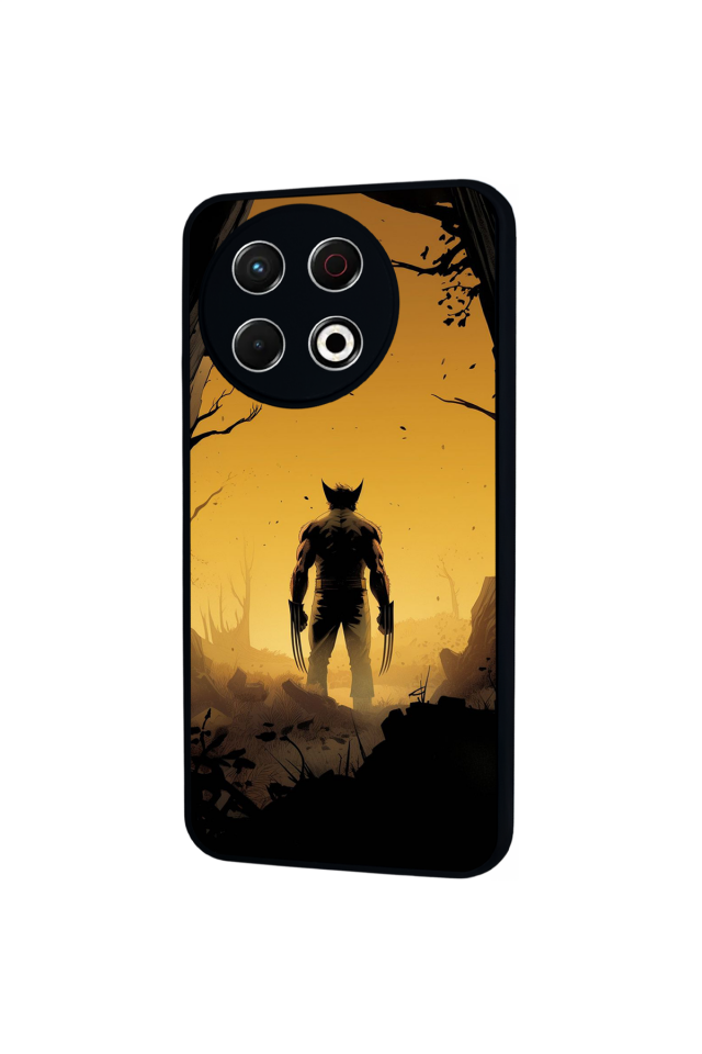 Tecno Spark 30 Pro Uyumlu Wolverine Tasarımlı Glossy Premium Kılıf