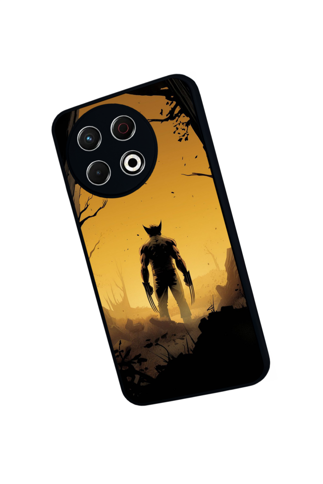 Tecno Spark 30 Pro Uyumlu Wolverine Tasarımlı Glossy Premium Kılıf