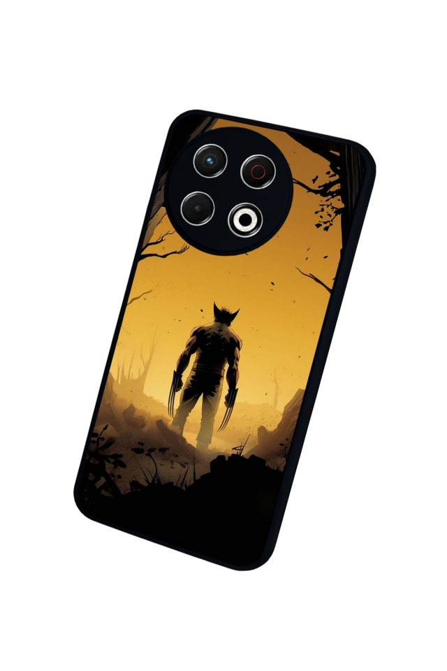 Tecno Spark 30 Pro Uyumlu Wolverine Tasarımlı Glossy Premium Kılıf