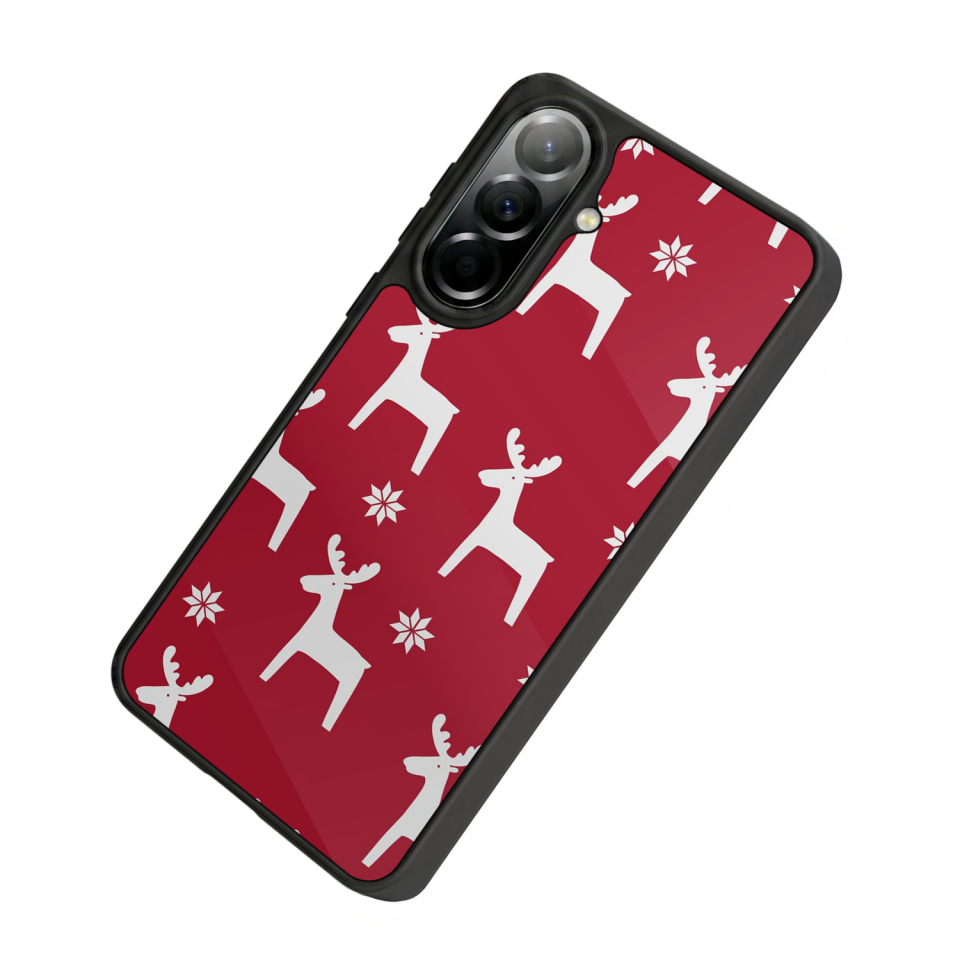 Samsung Galaxy A57 Uyumlu Yilbasi Christmas Tasarımlı Glossy Premium Kılıf