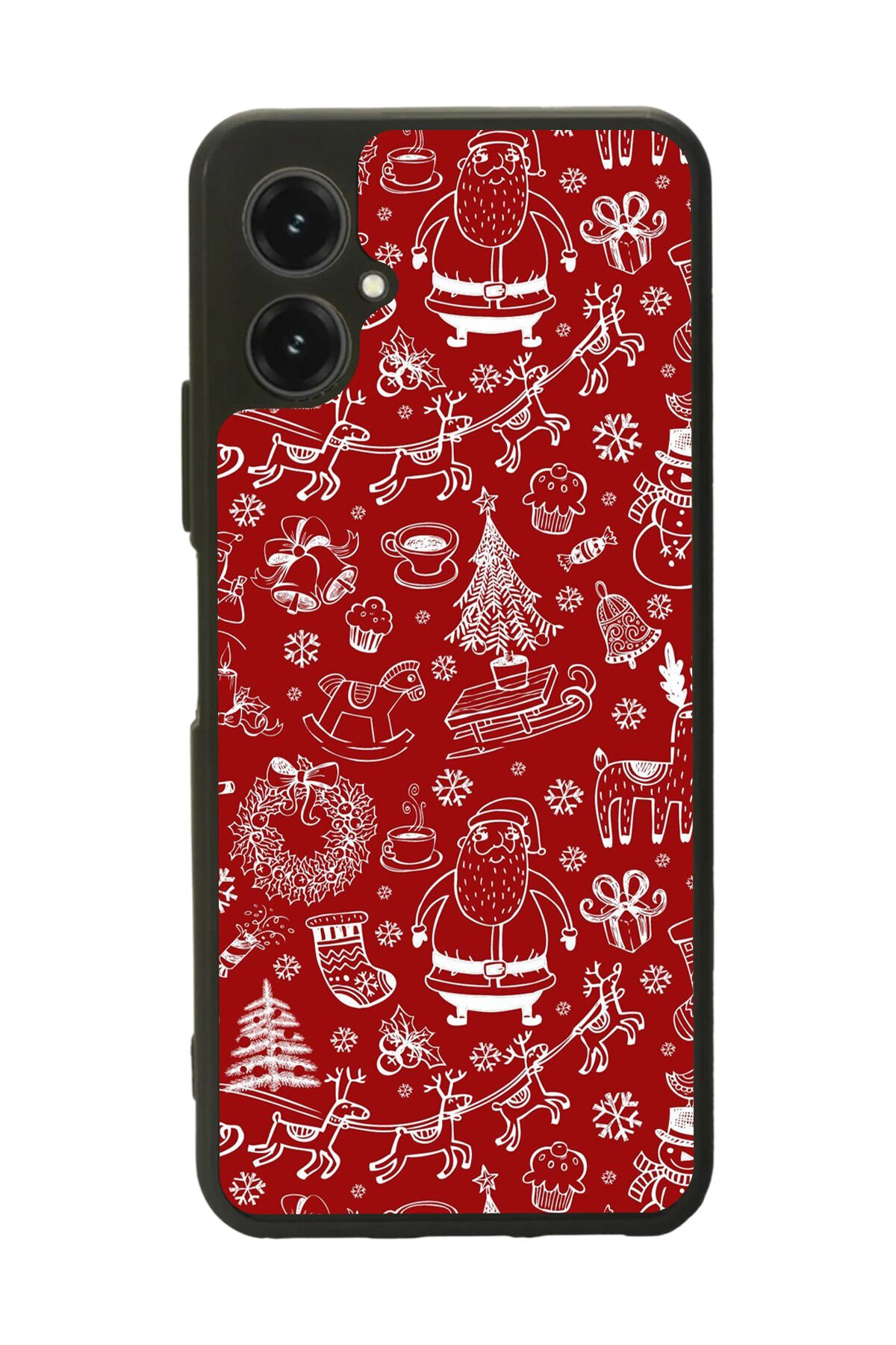 Omix X5 Uyumlu Yilbasi Christmas Tasarımlı Glossy Premium Kılıf