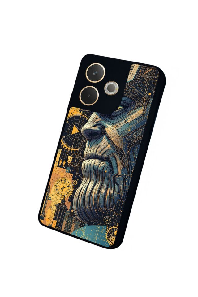 Oppo A5 Pro Uyumlu Thanos Tasarımlı Glossy Premium Kılıf