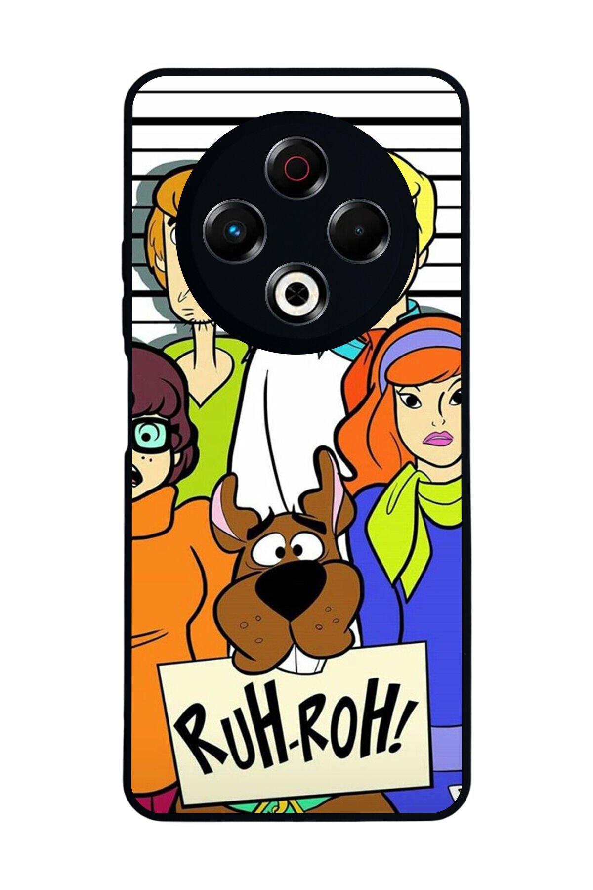 Tecno Spark 30 Uyumlu Scooby Doo Tasarımlı Glossy Premium Kılıf