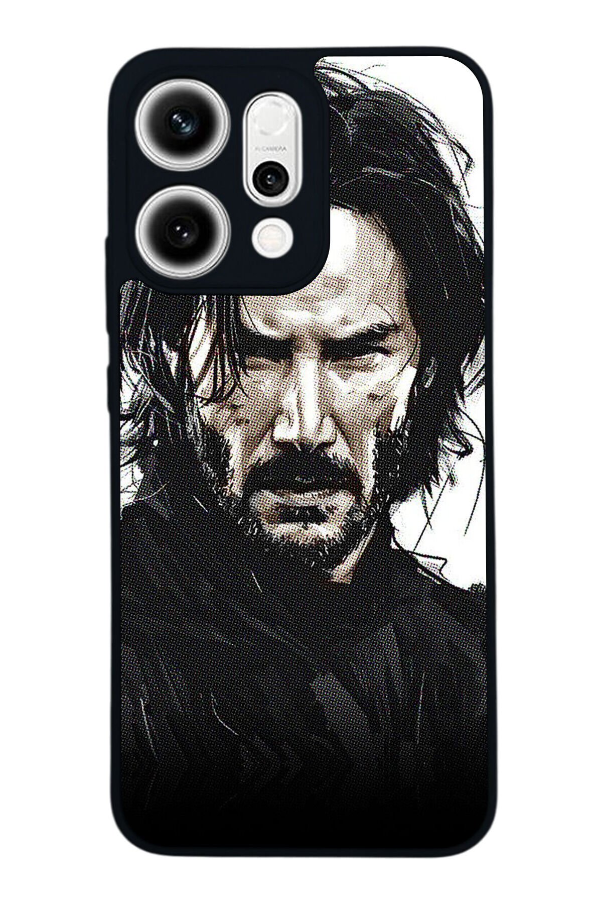 Oppo Reno 14 Uyumlu JohnWick Tasarımlı Glossy Premium Kılıf