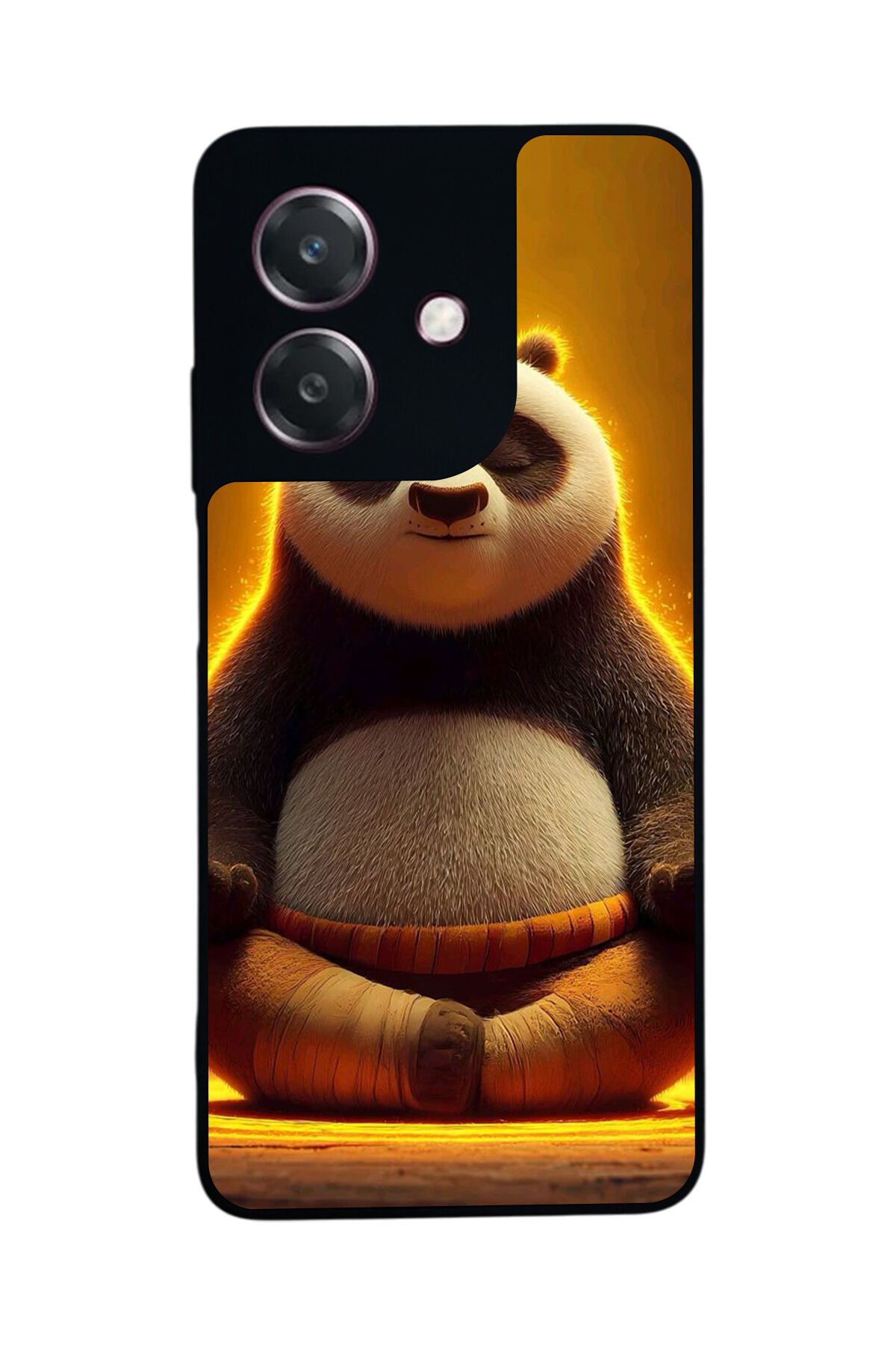 Oppo A3 5G Uyumlu Kung Fu Panda Tasarımlı Glossy Premium Kılıf