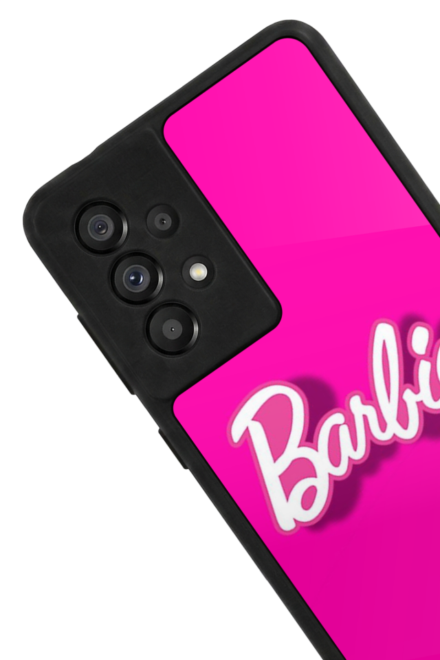Samsung Galaxy A73 Uyumlu Barbie Tasarımlı Glossy Premium Kılıf