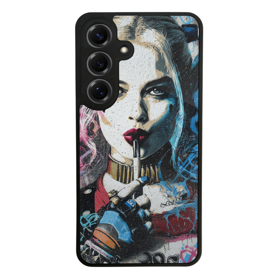 Samsung Galaxy S25 Uyumlu HarleyQueen Tasarımlı Glossy Premium Kılıf