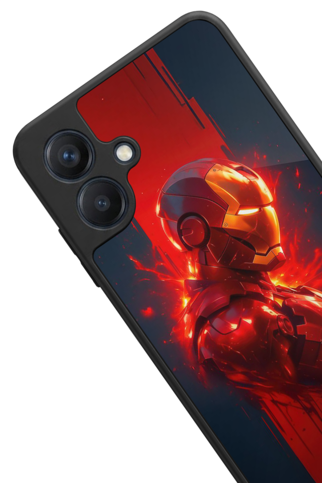 Samsung Galaxy A07 Uyumlu  Iron Man ( Demir Adam ) Tasarımlı Glossy Premium Kılıf