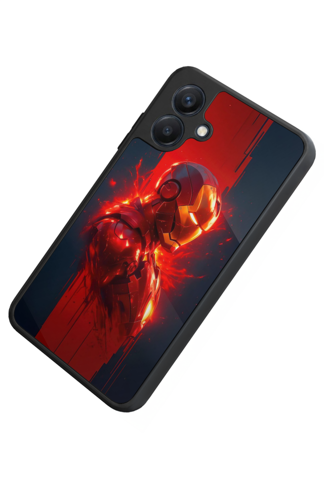 Samsung Galaxy A07 Uyumlu  Iron Man ( Demir Adam ) Tasarımlı Glossy Premium Kılıf