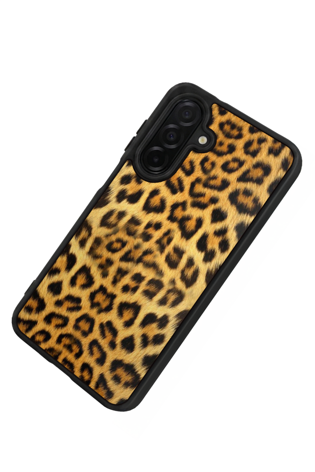 Samsung Galaxy A36 Uyumlu Leopar Tasarımlı Glossy Premium Kılıf