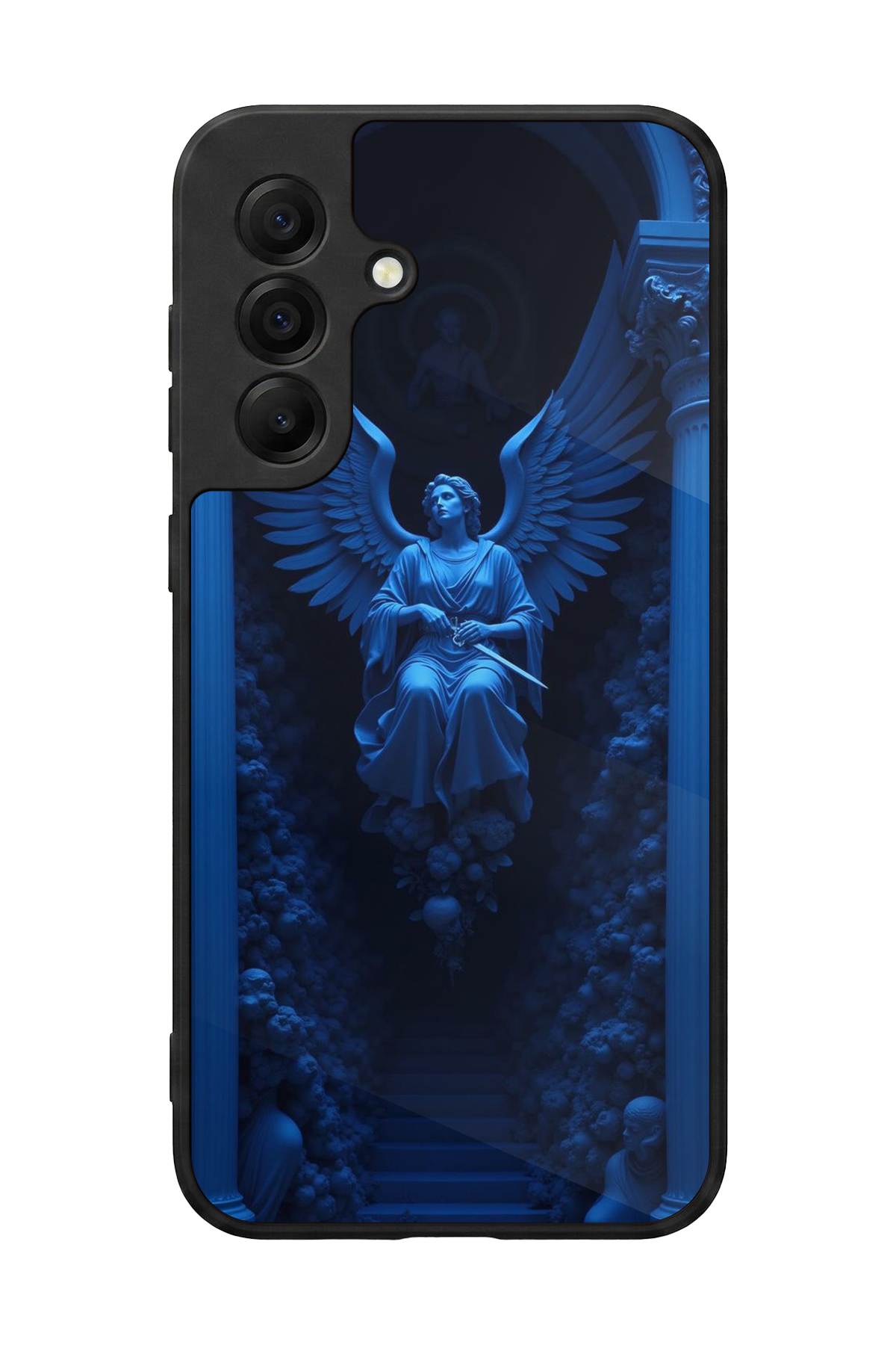 Samsung Galaxy A17 Uyumlu Melek Tasarımlı Glossy Premium Kılıf