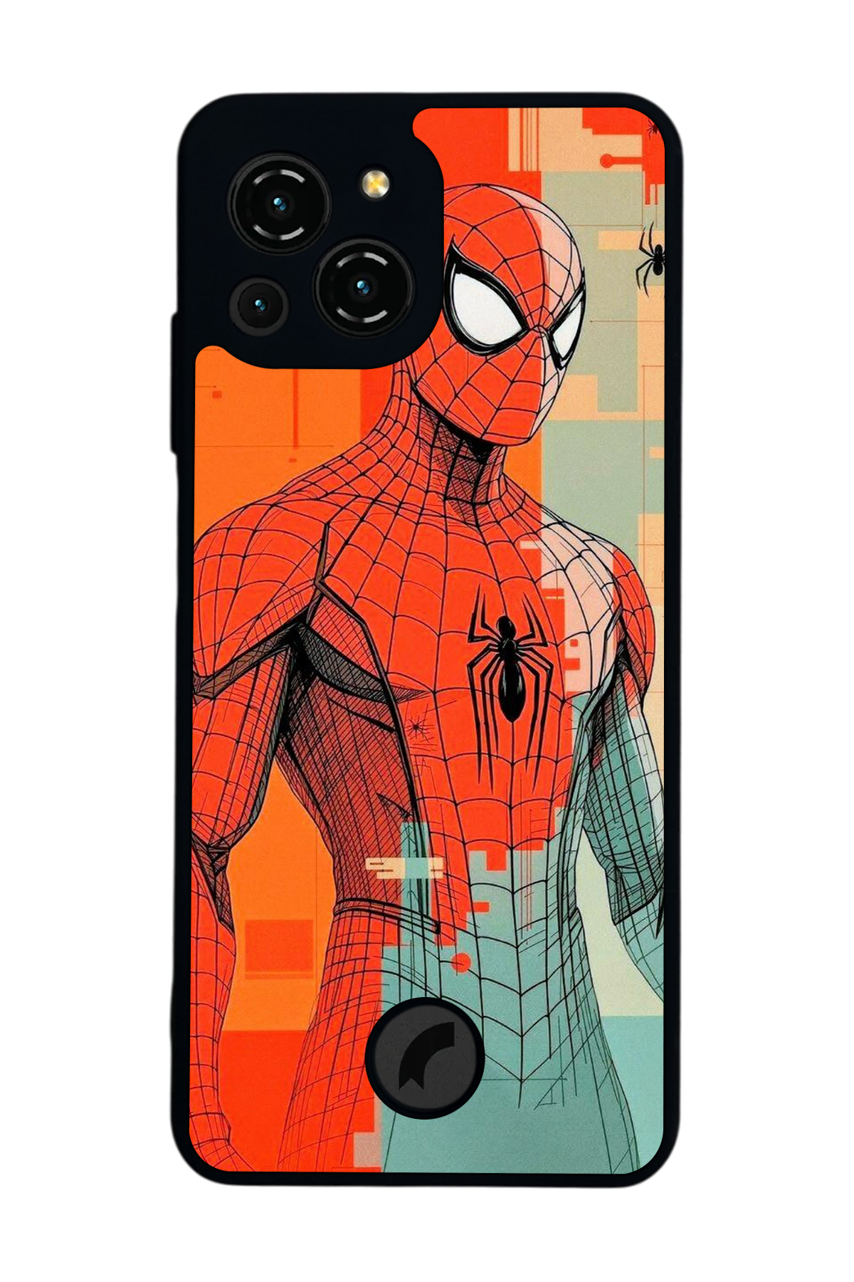 Reeder S23 Pro Max Uyumlu Spider Man ( Örümcek Adam ) Tasarımlı Glossy Premium Kılıf