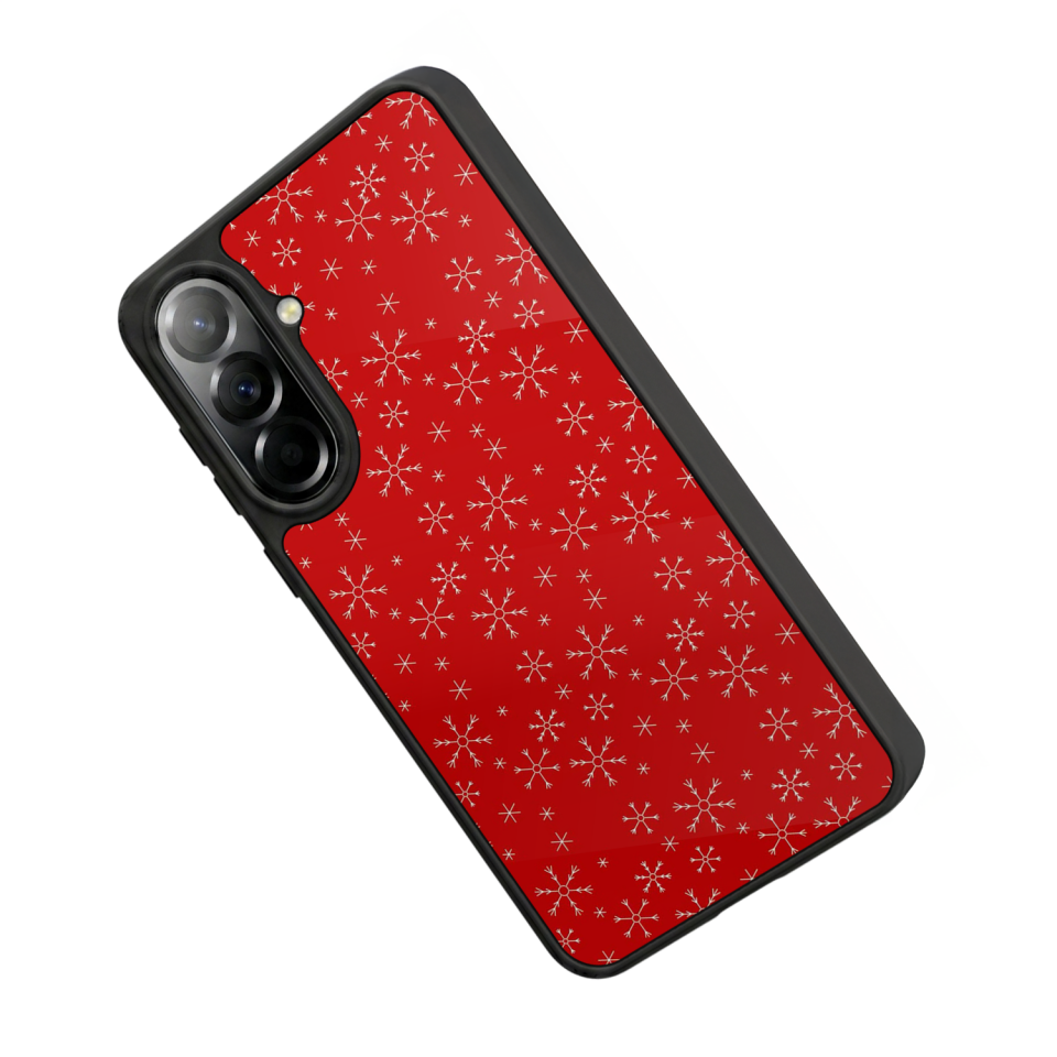 Samsung Galaxy A57 Uyumlu Yilbasi Christmas Tasarımlı Glossy Premium Kılıf