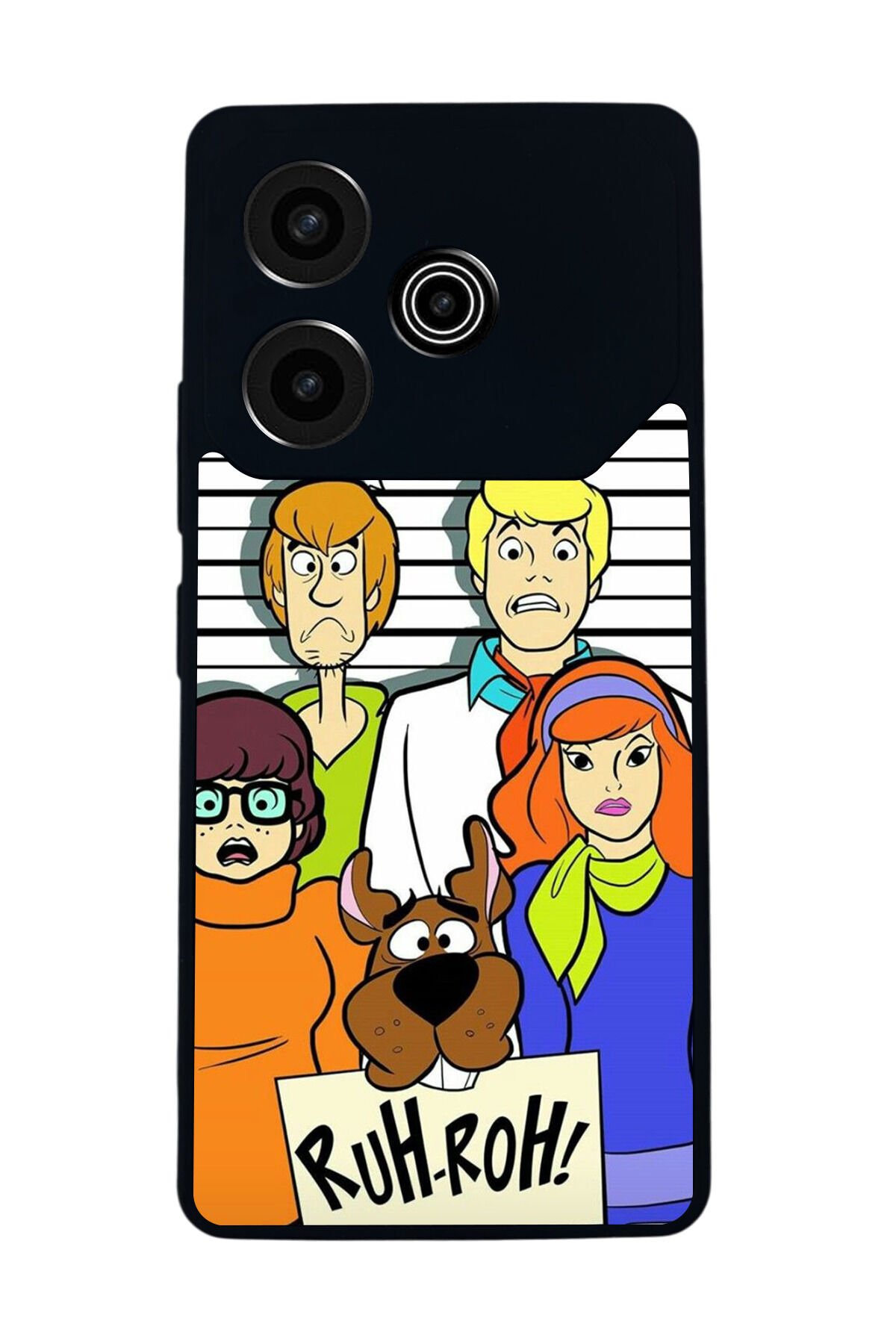 Tecno Pova 6 Uyumlu Scooby Doo Tasarımlı Glossy Premium Kılıf