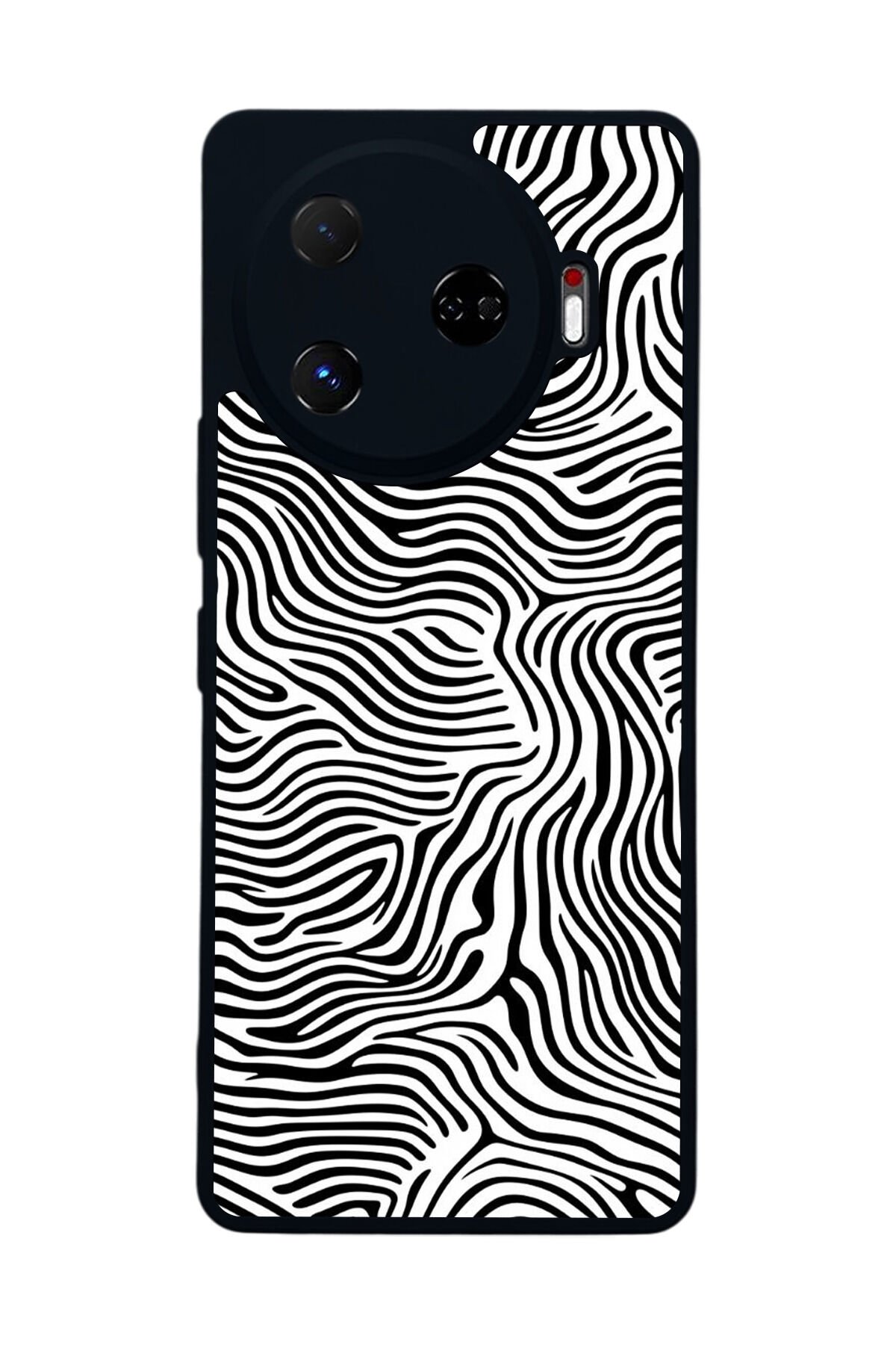 Tecno Camon 30 Pro Uyumlu Çizgi Sanatı Tasarımlı Glossy Premium Kılıf