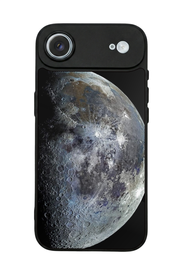 iPhone 17 Air Uyumlu Ay Tasarımlı Glossy Premium Kılıf