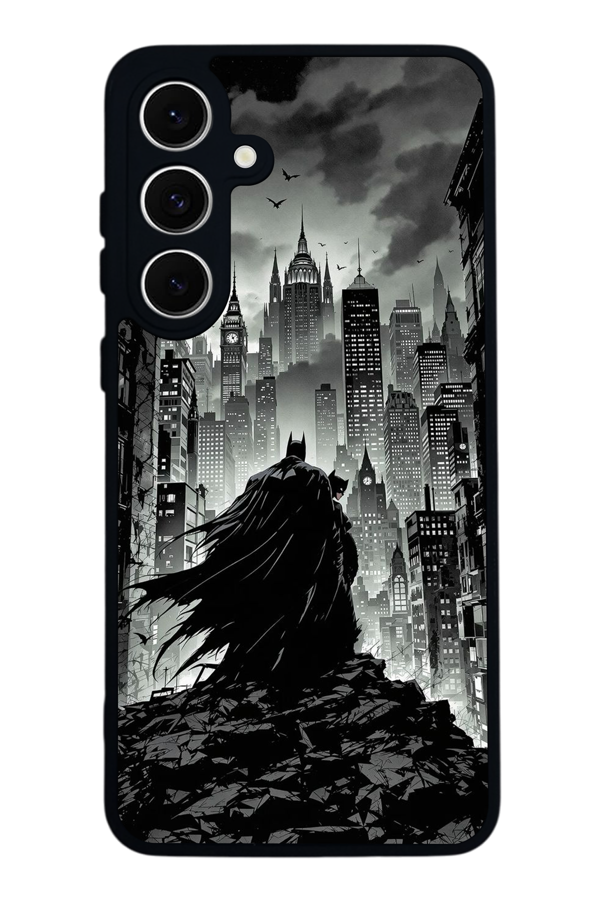 Samsung Galaxy A16 Uyumlu Batman Tasarımlı Glossy Premium Kılıf