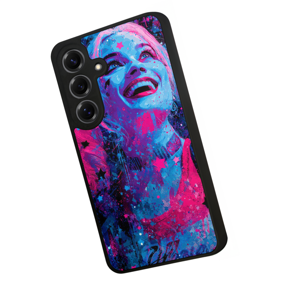 Samsung Galaxy S25 Uyumlu HarleyQueen Tasarımlı Glossy Premium Kılıf